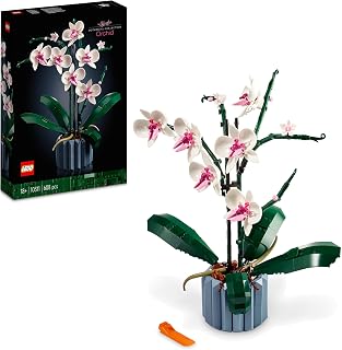 LEGO Botanicals Orchidea - Pianta Artificiale da Costruire per Adulti - Fiori Finti e Vaso da Interno per Decorazione di Casa o dell'Ufficio - Idee Regalo per Donna o Uomo da Collezione - 10311